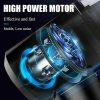 mempedont Portable Mini Car Vacuum Cleaner with,USB Rechargeable Wireless Handheld Car Vacuum Cleaner For Camping - Image 5