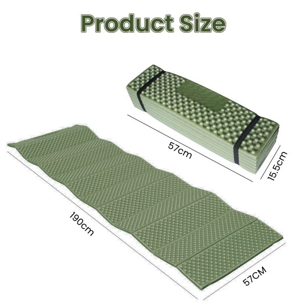 Proberos® 186 * 57cm Sleeping Mat for Camping