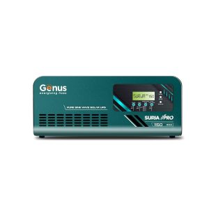 Solar Inverter for Home by Genus - Surja Pro 1150 12V - Single Battery Inverter with Pure Sine Wave Output is Best Solar Inverter for