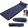 IRIS Split Joint extensible Tactics Camping pad Blue Self Inflating Sleeping Pad Camping Mattress with Conjoined Pillow - Image 3