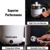 InstaCuppa Stainless Steel 3-In-1 1.2Liter Multi Cook Kettle With Steamer,Non-Stick Inner Pot,Adjustable Temperature,Ideal For camping - Image 3