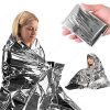 Cambia (Pack of 2 Emergency Mylar Thermal Blanket (140cm x 210cm) - Waterproof & Windproof Foil Blanket for Camping - Image 5
