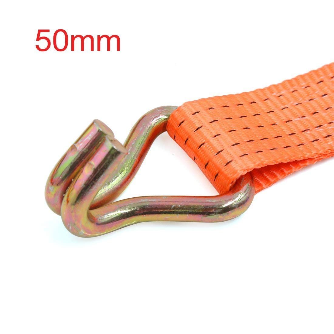 GLIVE (LABEL) 500 Kg Load Cap/ 1500 Kg Break Strength Capacity Cargo-Straps Ratchet Car-Accessories Truck Metal-Buckle Tie-Down Motorcycle Auto Camping Tie Down Strap - Image 4