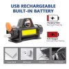 AwsmDeal LED headlamp Flashlight LED Rechargeable Headlamp Headlight for Camping - Image 6