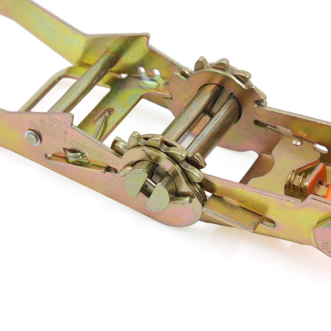 GLIVE (LABEL) 500 Kg Load Cap/ 1500 Kg Break Strength Capacity Cargo-Straps Ratchet Car-Accessories Truck Metal-Buckle Tie-Down Motorcycle Auto Camping Tie Down Strap - Image 6