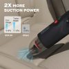 NUUK REN GO Cordless Car Vacuum Cleaner | 2X MORE SUCTION, 11000 PA | 4-in-1 Functions with Air Blowing | 7 Attachments+Storage Bag | Dual Filtration with HEPA | BLDC Motor | 2 Suction Modes - Image 6