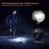 GlowBase Plastic Rechargeable Led Headlight With 180 Azimuth Adjustment, Rechargeable Headlamp Long Range Feature For Camping - Image 9