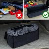 GREENSHEEP Felt Portable Cleaning Supplies Car Trunk Organizer - Anti Skip Foldable Boot Storage Organizer - Image 5