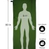 RhinoKraft Lightweight Compact Microfiber Fleece Sleeping Bag Liner For Camping - Image 2