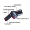 BLACK+DECKER PV1200AV-B1 12V Cordless Dustbuster Flexi Auto Handheld Vacuum Cleaner with Bowl Capacity 440 ml - Image 6