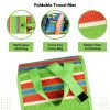 NOVAK DECORS - Foldable Plastic Floor Mat Multicolor (Chatai) Mats for Camping - Image 4