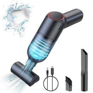 FYA Car Vacuum Cleaner-LT101, Cordless Vacuum High Power Strong Suction, USB Rechargeable Handheld Vacuum for Car Camping