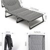 Meneflix Camping Cot for Adults with Cushion and Pillow, Portable Folding Bed for Sleeping, Heavy Duty Sleeping Cot Bed with Pad for Camping - Image 3