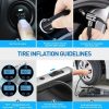 ZOTIMO Portable 2-in-1 Car Vacuum Cleaner and Tyre Inflator - High Power Handheld Vaccume with Digital Air Compressor Pump for Powerful Wet and Dry Cleaning, Small and Best - Image 5