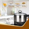 AGARO Esteem Multi Kettle 1.2 Litre, 600W with 3 Heating Modes & Rapid Boil Technology (Silver) - Image 3