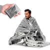 Cambia (Pack of 2 Emergency Mylar Thermal Blanket (140cm x 210cm) - Waterproof & Windproof Foil Blanket for Camping - Image 6