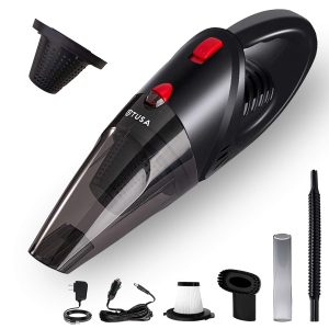 TUSA Cordless Vacuum Cleaner for Car & Home | 2X Powerfull Suction