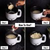 InstaCuppa Stainless Steel 3-In-1 1.2Liter Multi Cook Kettle With Steamer,Non-Stick Inner Pot,Adjustable Temperature,Ideal For camping - Image 8