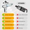 AIIRA 2 in 1 Portable High Power Car Vacuum Cleaner | USB Rechargeable Wireless Handheld Car Vacuum Cleaner, Wet and Dry use,120w, Powerful Suction 12000 PA, (AVH12K) - Image 3