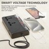 SWIPIO 150W Car Laptop Charger/Power Inverter with 2 USB(3.1A Max) + 1 C Type(1 * 18W PD) Smart USB Charging Ports, 12V DC to 220V AC, 2X Universal AC Outlet Black - Image 8