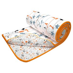 Story@Home Cotton 100% Cotton Reversible Dohar Single Bed For Camping