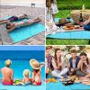 covacure Beach Blanket Beach Mat, Extra Large 210 x 200cm Water Resistant Sand Proof - Image 6