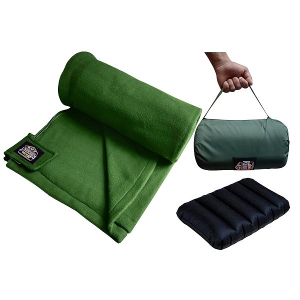 RhinoKraft Lightweight Compact Microfiber Fleece Sleeping Bag Liner For Camping