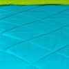 Amazon Brand - Solimo Microfiber Reversible Comforter, Single (Aqua Blue & Olive Green, 200 GSM) - Image 6